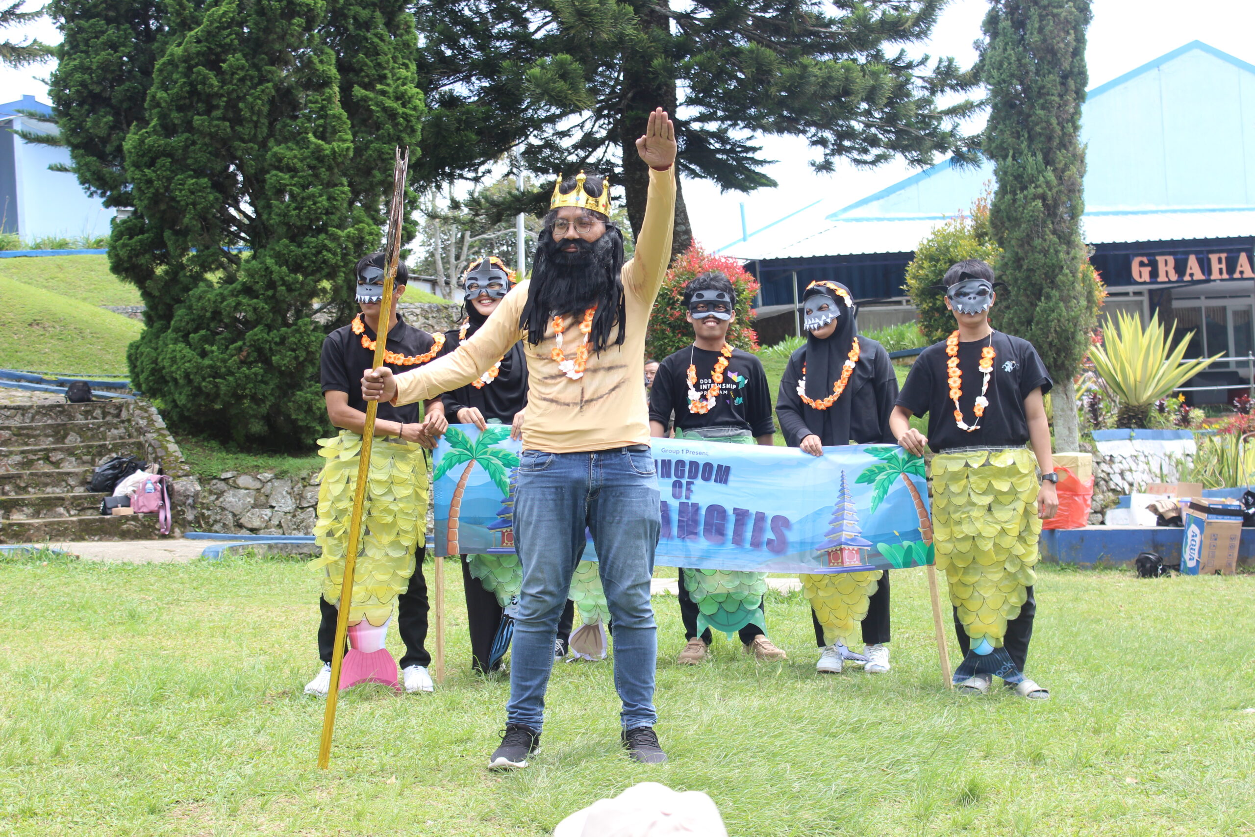 Roleplay Dalam Kegiatan Outbound di Tulungagung