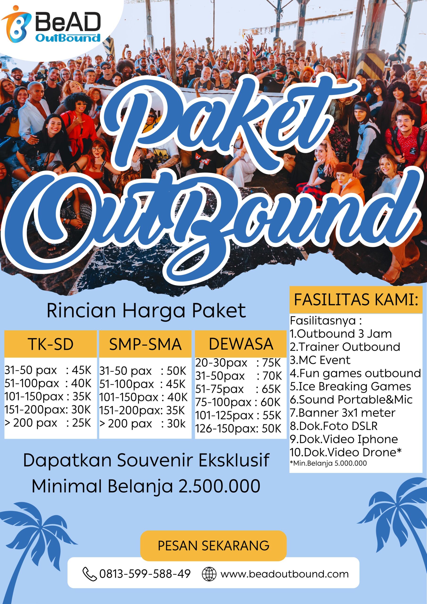 paket oudbound area jawa timur